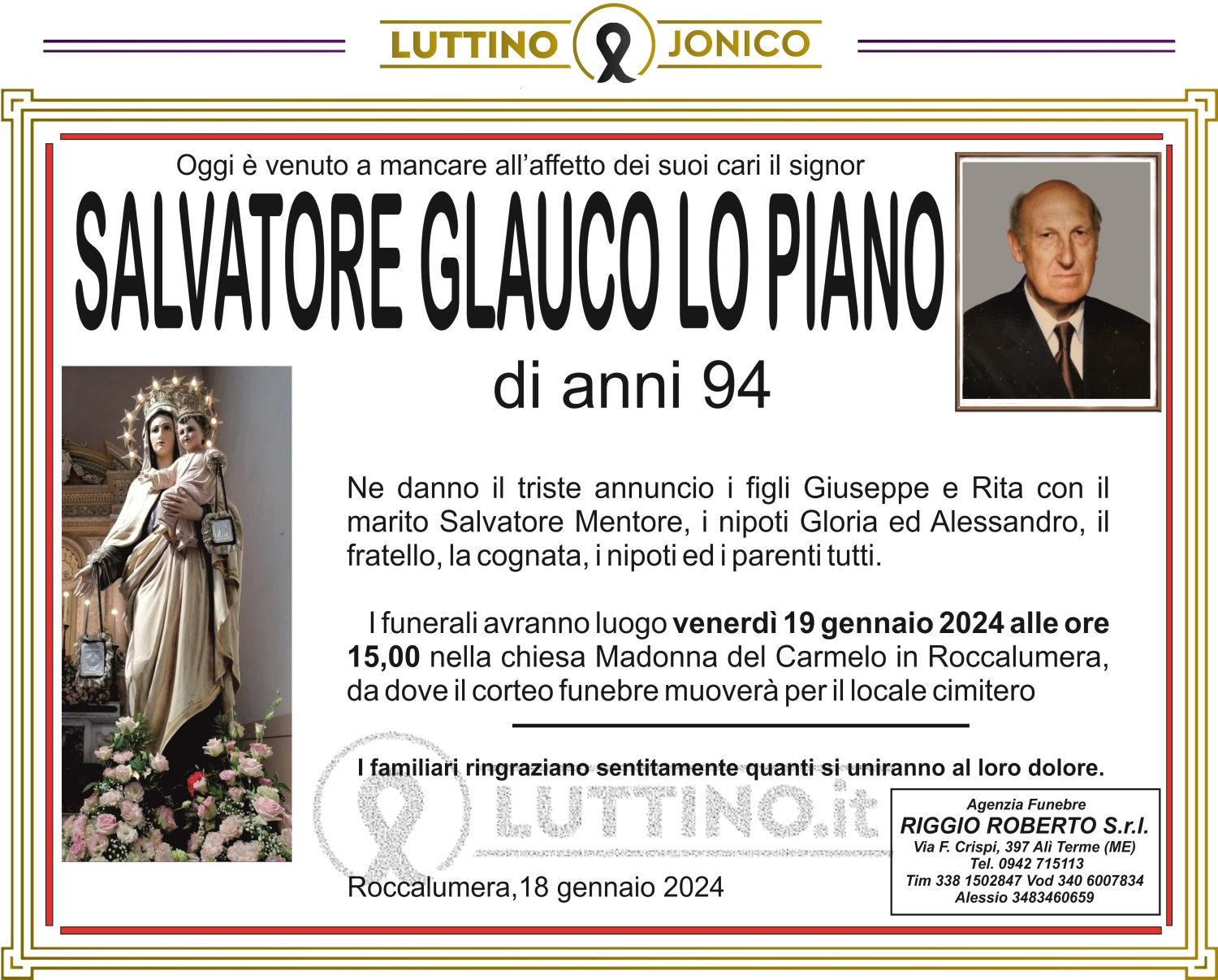 Salvatore Glauco  Lo Piano